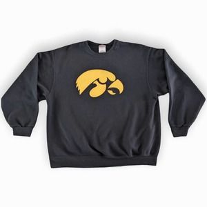 Vintage Red Oak Iowa Hawkeyes Crewneck